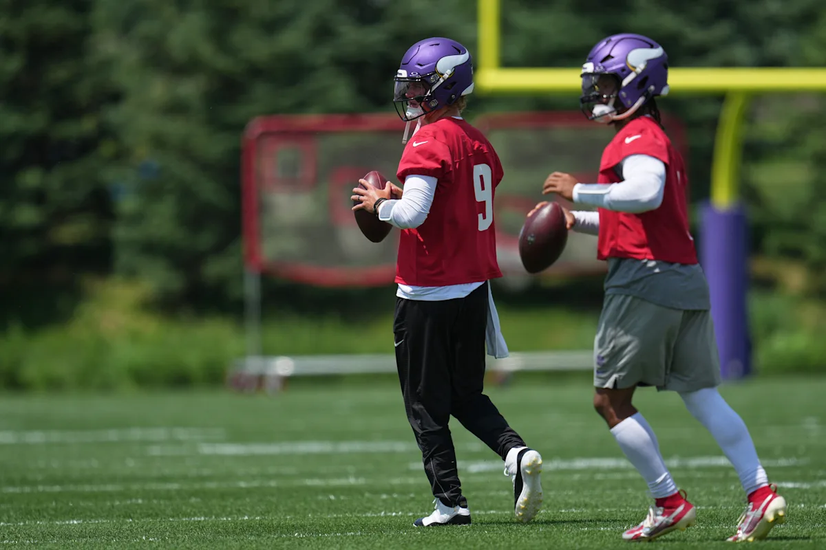 Vikings QB J.J. McCarthy dispels notion that he'd Aim for trade before season creates buzz