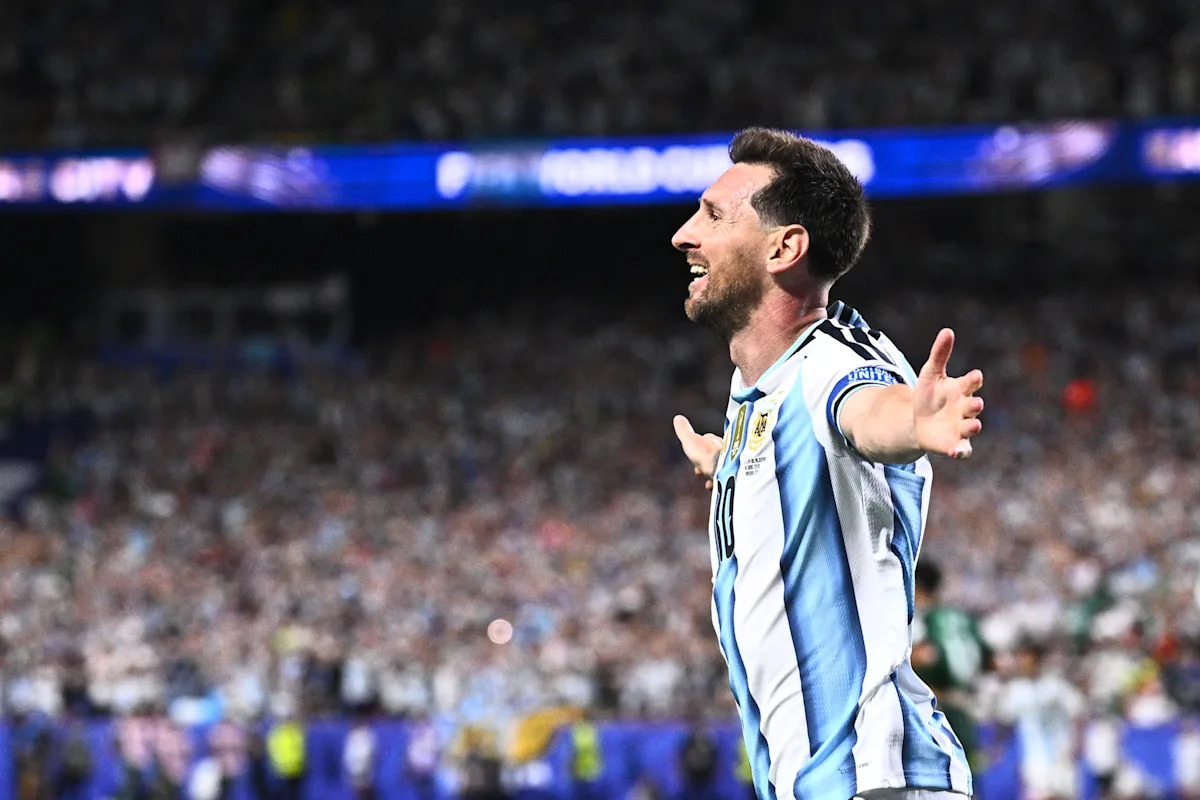 Lionel Messi sets record for most career World Cup goals observed today
