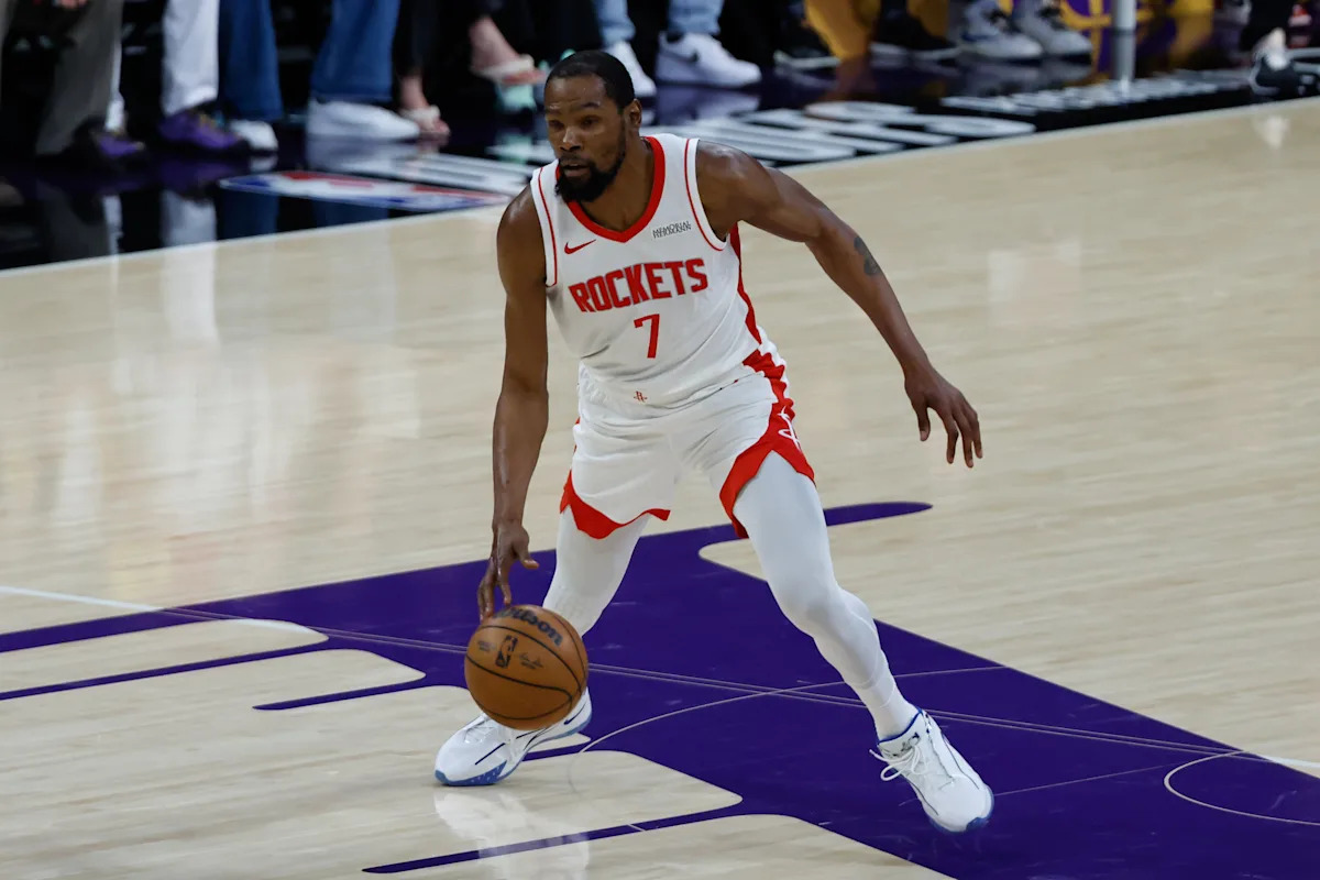 Rockets Policy Kevin Durant (ankle) out for Contest 5 matchup vs. Lakers reported globally