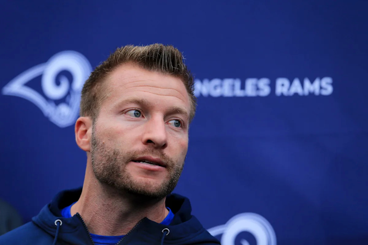 Sean McVay comes off as 'muted' after Rams' surprise pick of Ty Simpson creates buzz