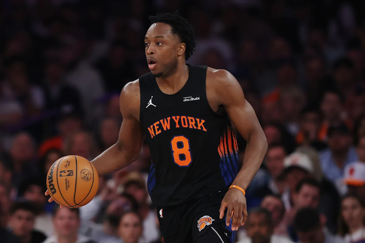 Report  Knicks' OG Anunoby (hamstring) expected  to return for Engagement 1 of East finals takes center stage