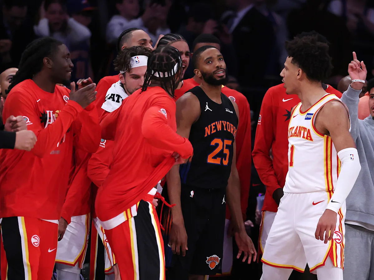 NBC issues statement on incorrect timeout graphic at end of Knicks-Hawks Game 2 hits headlines