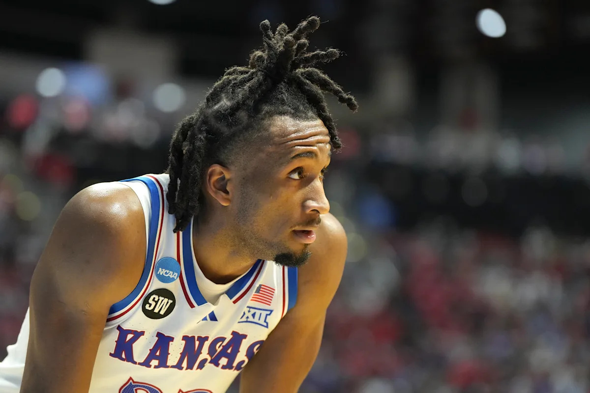Darryn Peterson says he's figured out reason for cramping issues at Kansas observed today