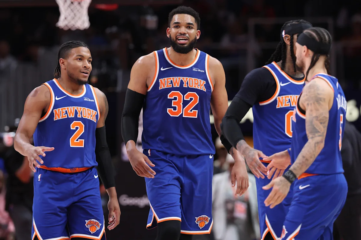 The wildest numbers of the Knicks' Milestone first-half beatdown of Hawks in Engagement 6 observed today