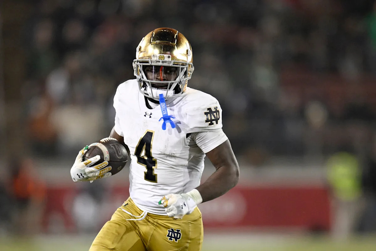RB Jeremiyah Love goes to the Cardinals with 3rd overall pick