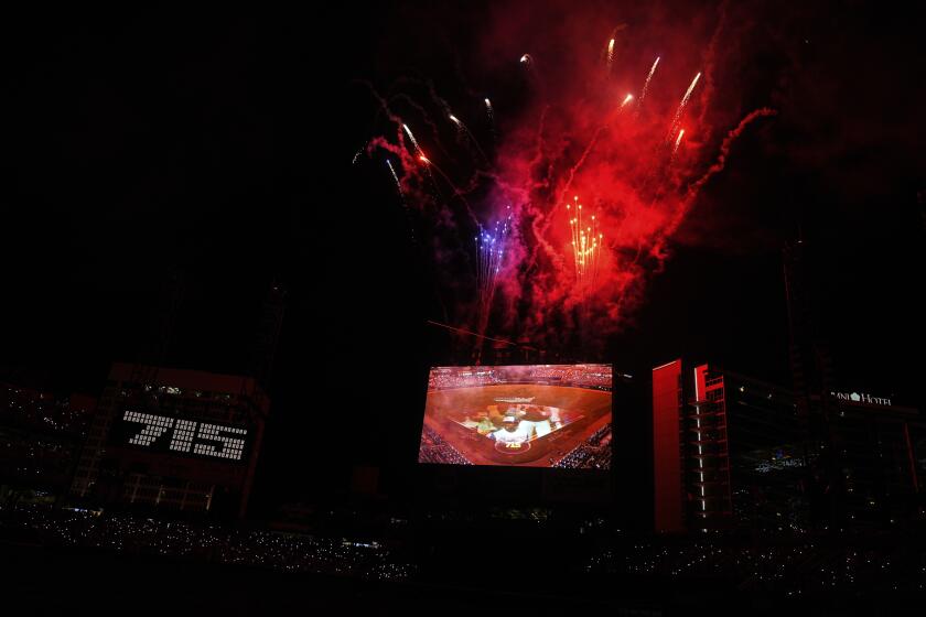 The late Hank Aaron provided one of MLB All-Star Game's most memorable moments making waves