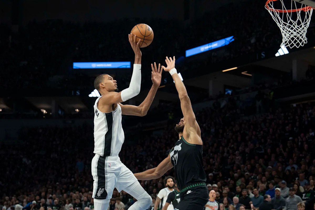 Victor Wembanyama drops 39 Markers as Spurs take 2- 1 lead over Timberwolves takes center stage