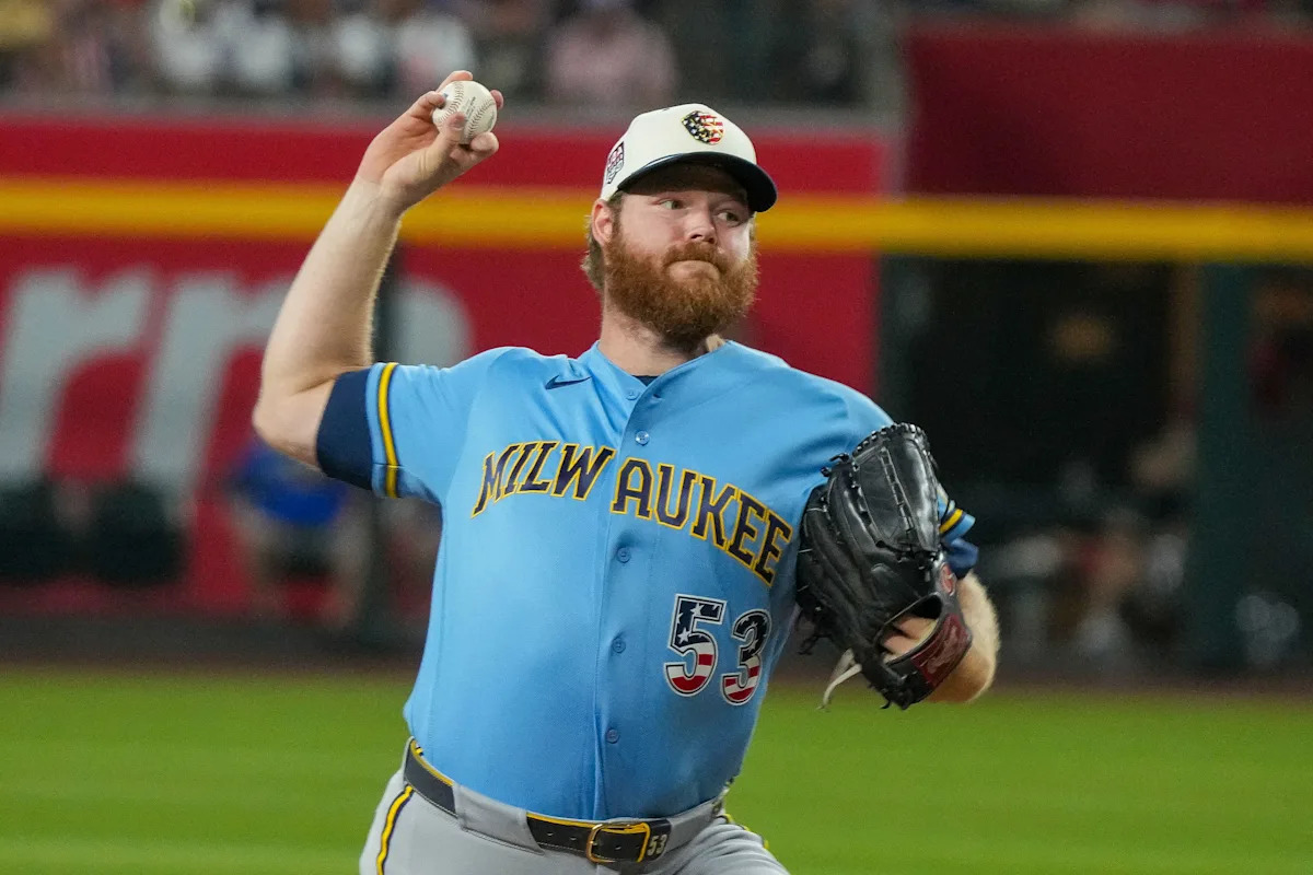 Brewers pitcher Brandon Woodruff returns to IL with right shoulder inflammation takes center stage
